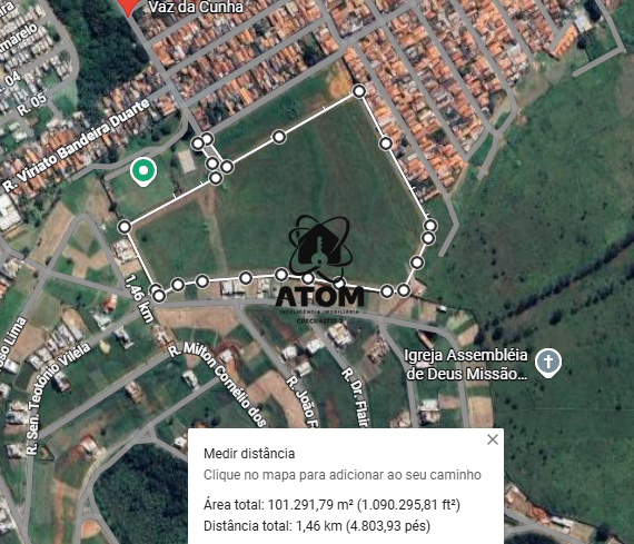 Terreno/Lote à venda no Granjas Santa Terezinha: 