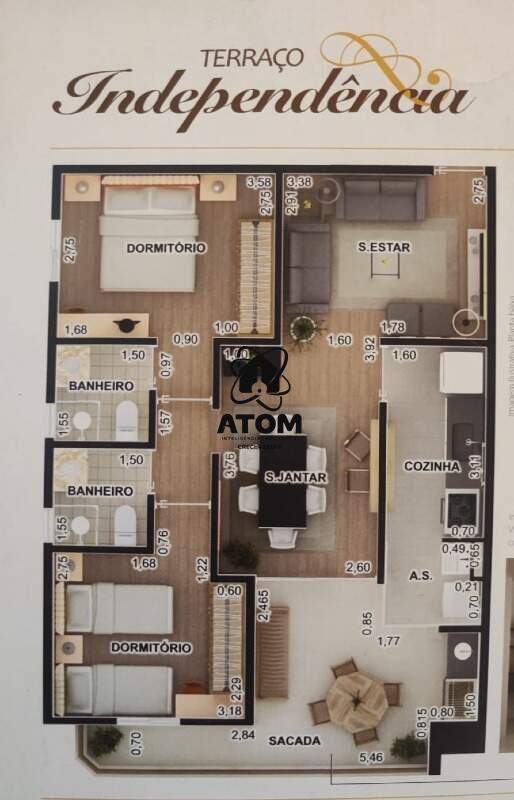 Apartamento à venda no Vila das Jabuticabeiras: 