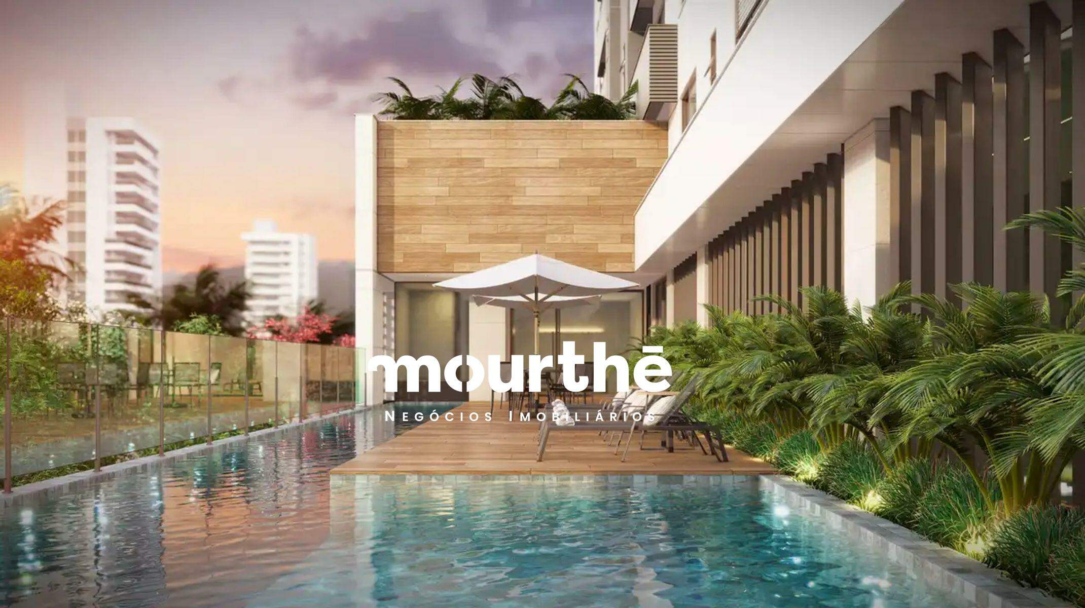 Apartamento à venda no Anchieta: Piscina de raia com deck