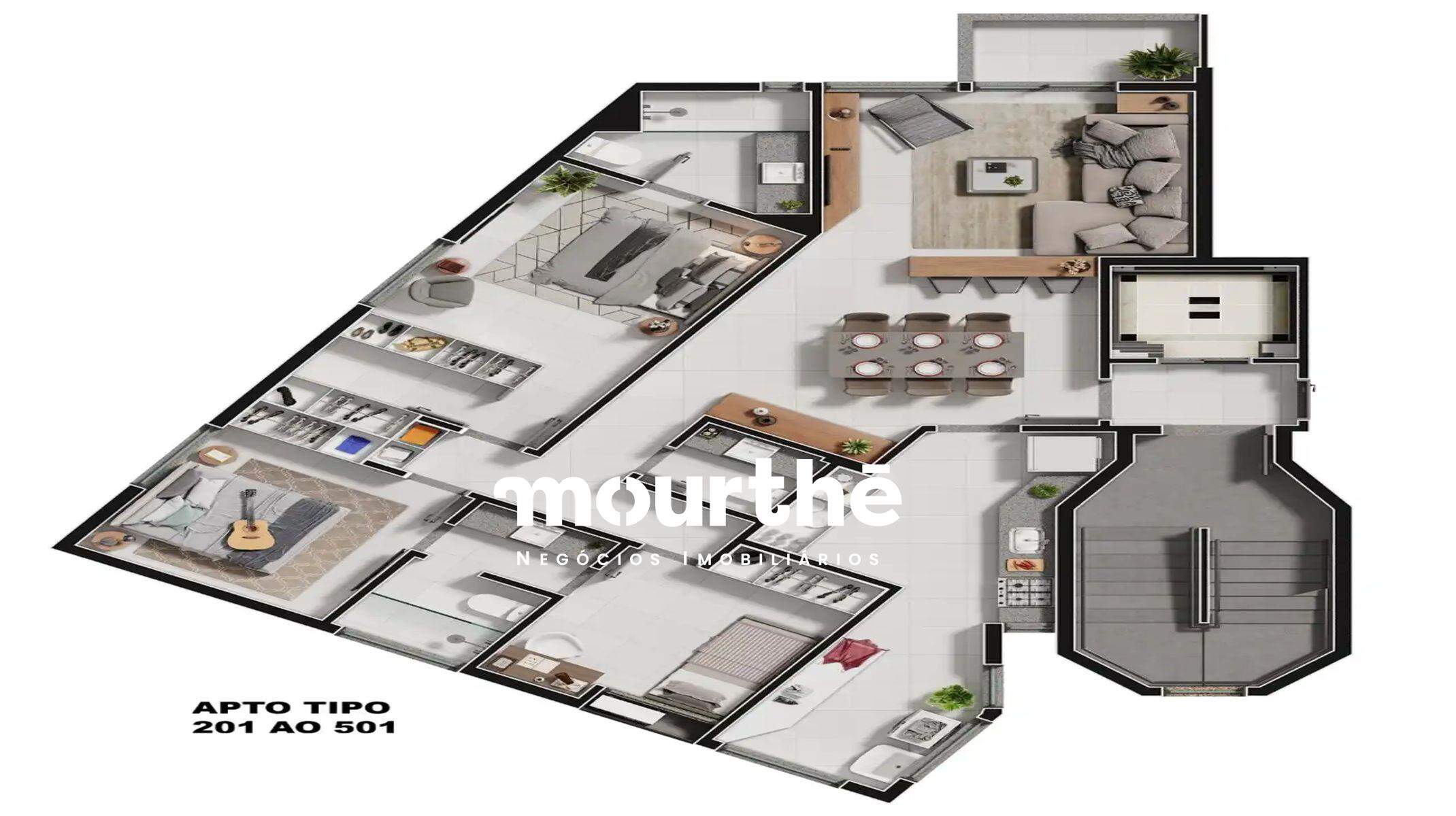 Apartamento à venda no Sion: Apartamento tipo - final 01