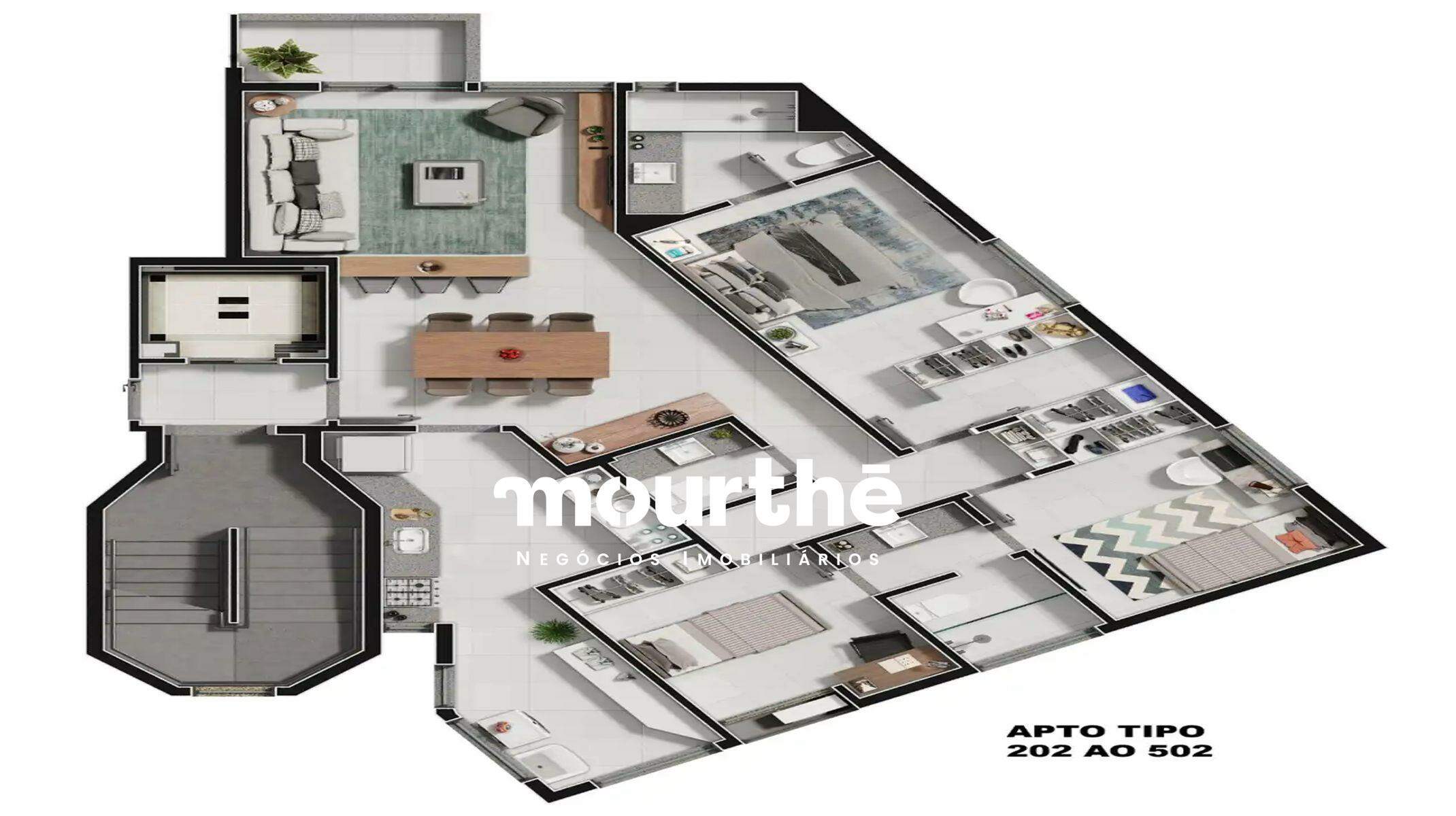 Apartamento à venda no Sion: Apartamento tipo - final 02