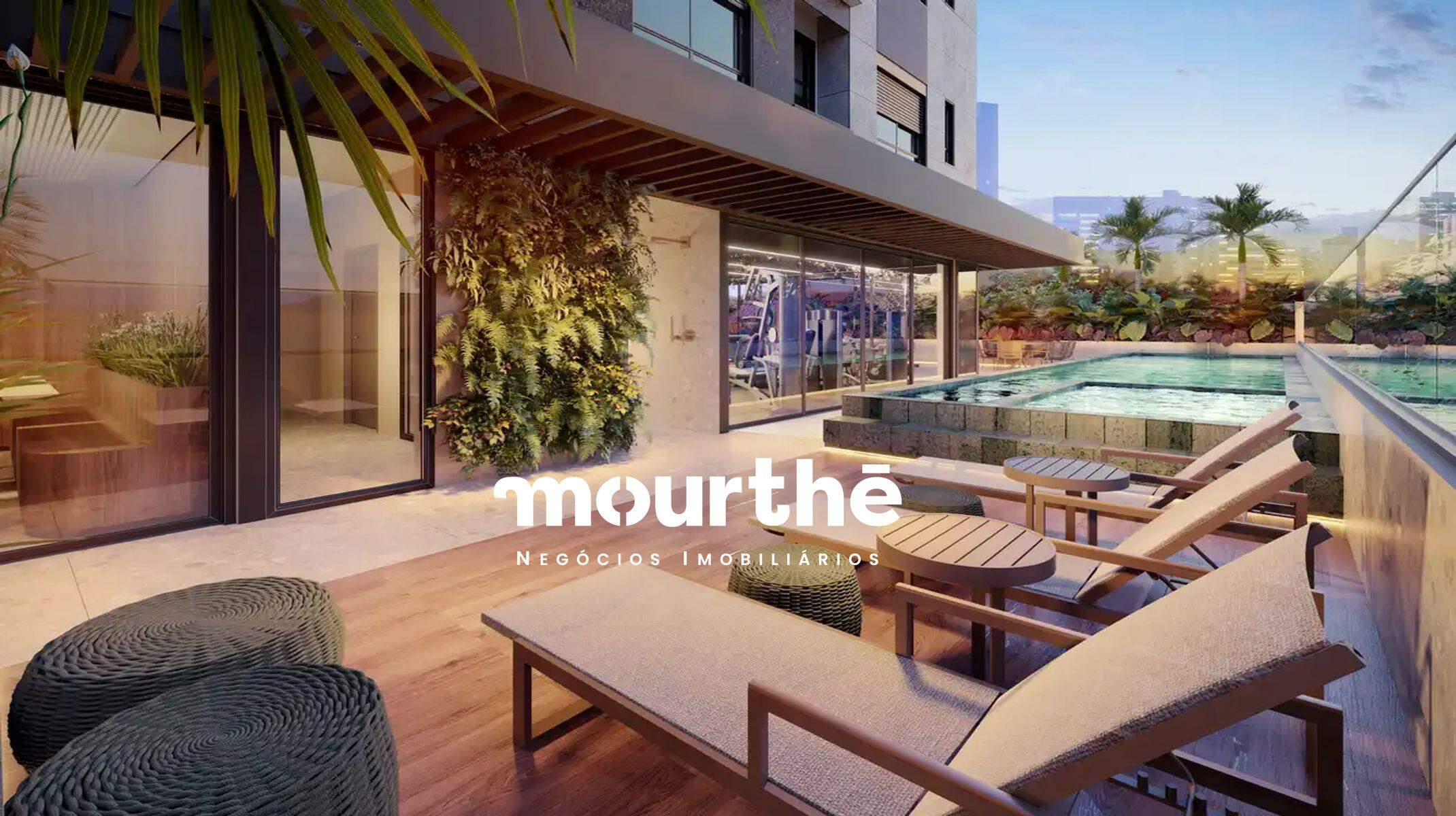 Apartamento à venda no Lourdes: Piscina com deck