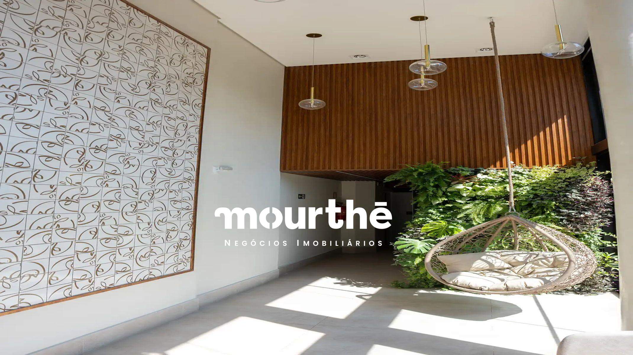 Apartamento à venda no Anchieta: Hall decorado com azulejaria personalizada e jardim natural