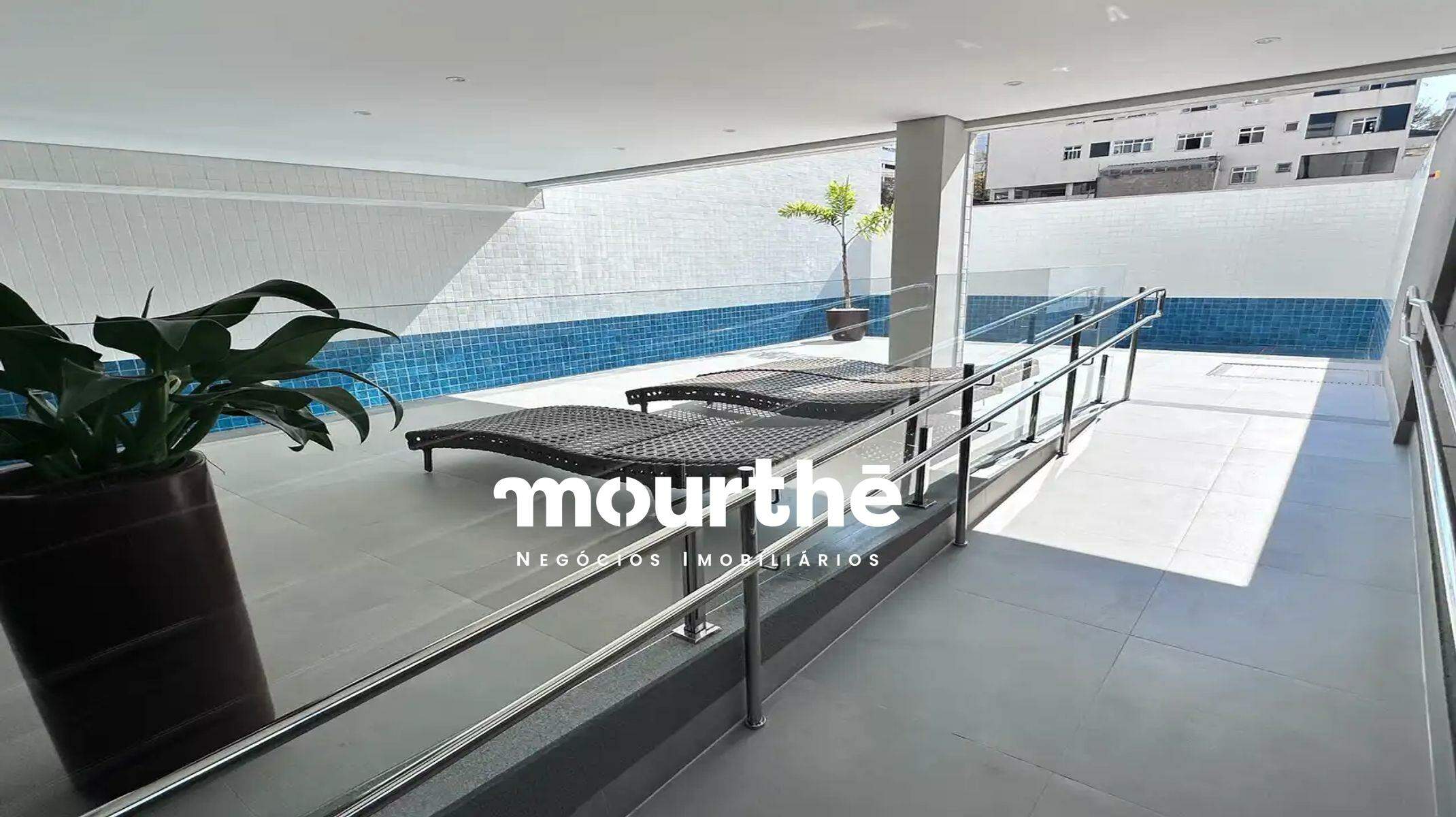 Apartamento à venda no Castelo: Piscina com raia e sauna integrada