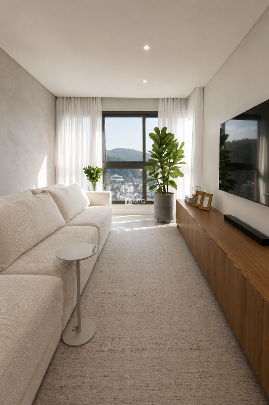 Apartamento para aluguel no Centro: 