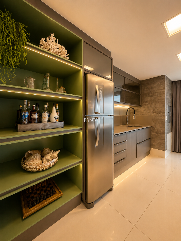 Apartamento para aluguel no Praia Brava de Itajaí: 