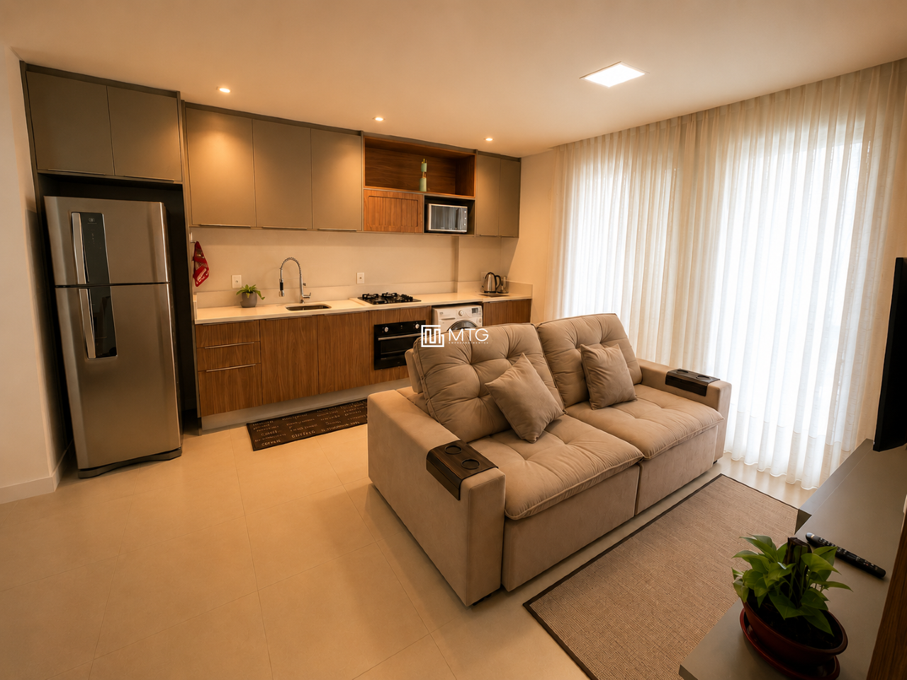 Apartamento para aluguel no Praia Brava de Itajaí: 