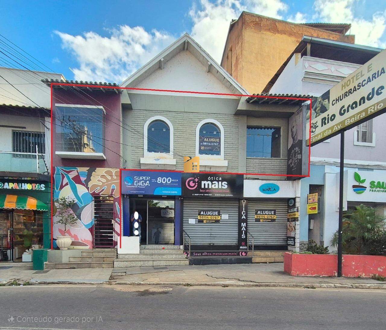 Ponto Comercial para aluguel no Centro: 