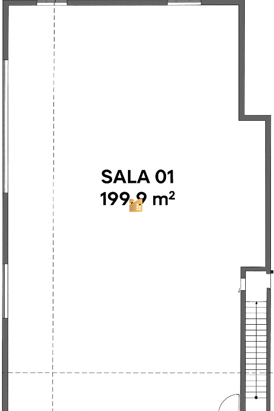 SALA para aluguel no Guandú: 