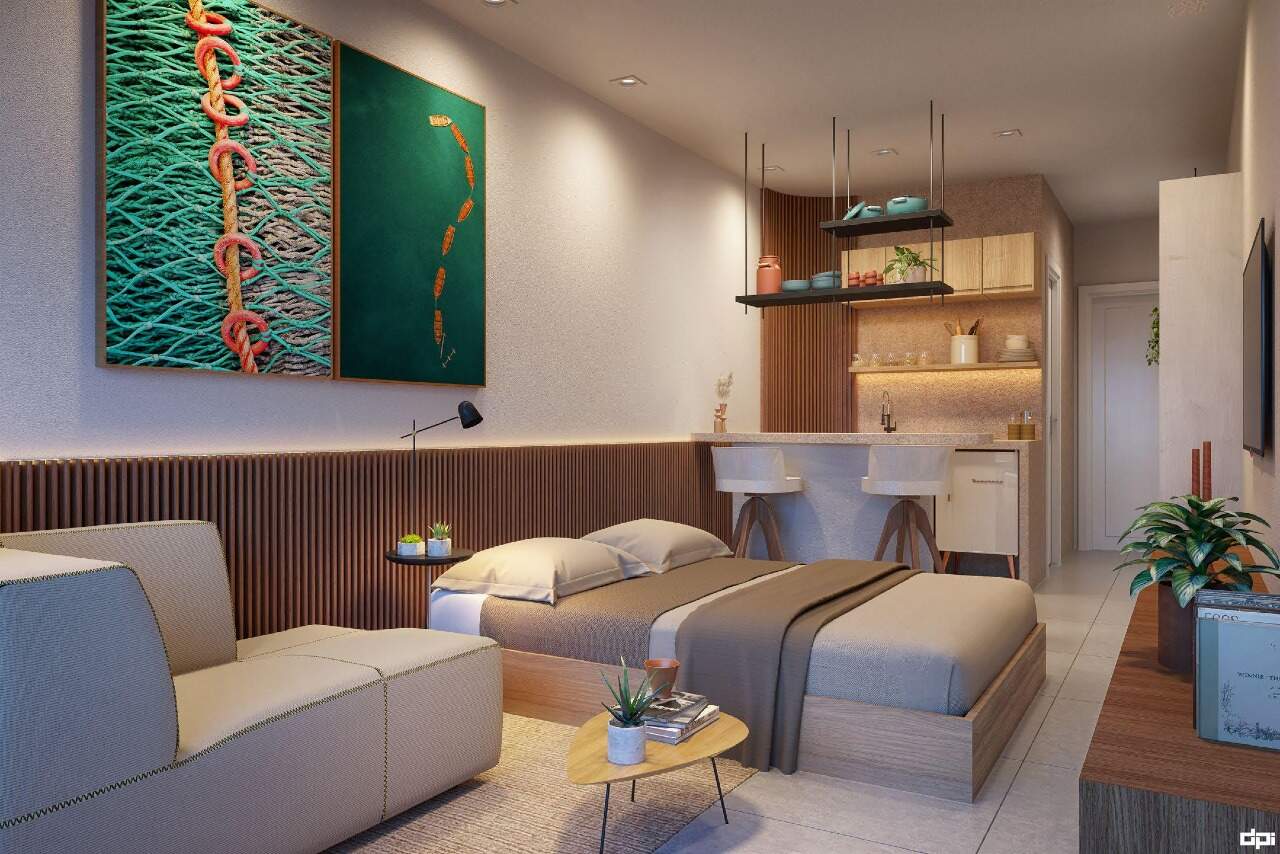 Flat à venda no centro: 