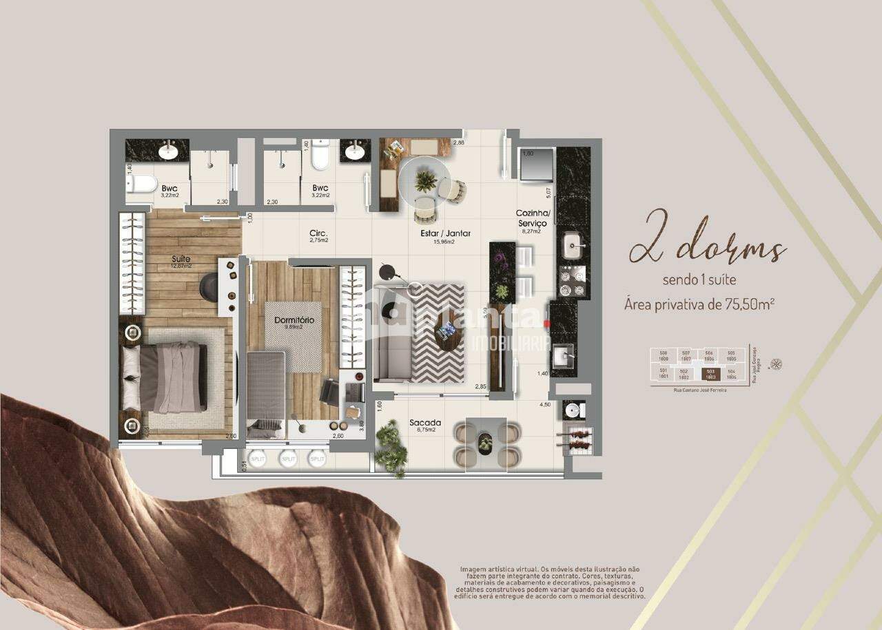 Apartamento à venda com 3 quartos, 113m² - Foto 21