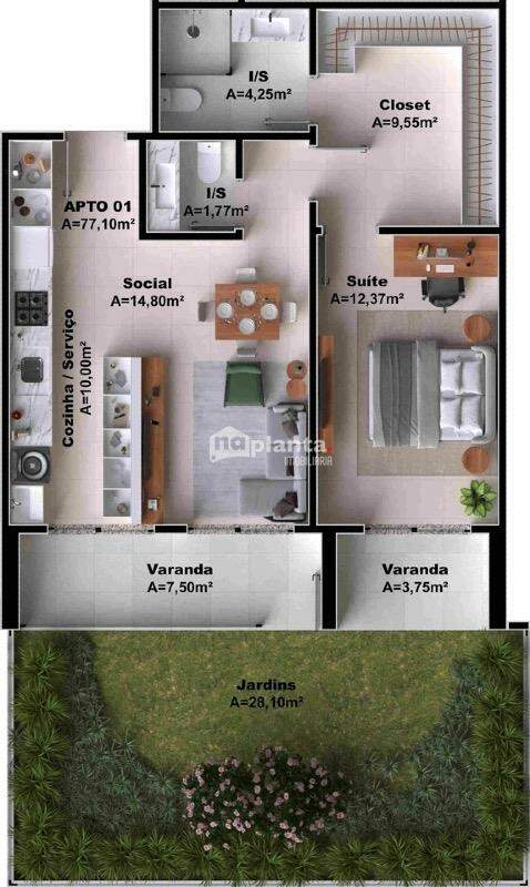 Apartamento, 3 quartos, 93 m² - Foto 15