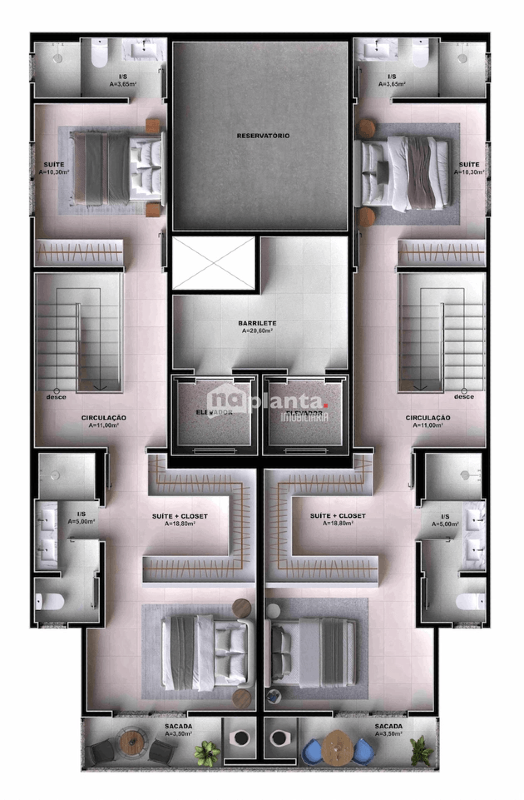 Apartamento, 3 quartos, 93 m² - Foto 17