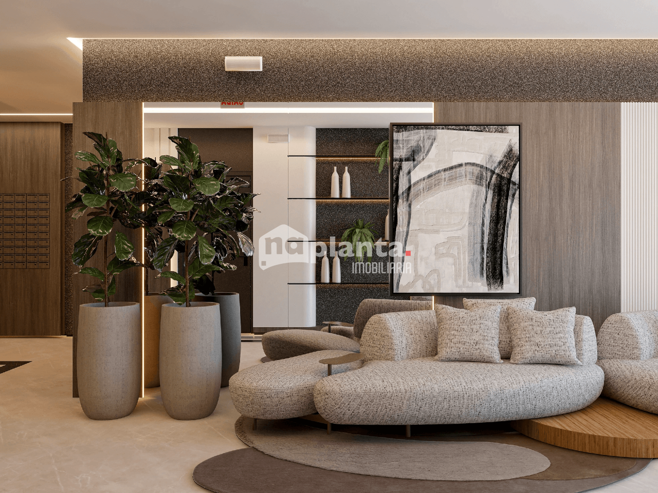 Apartamento à venda no Bairro Pedra Branca em Palhoça-SC, com 3 quartos, 1 suíte, 2 vagas — foto 2