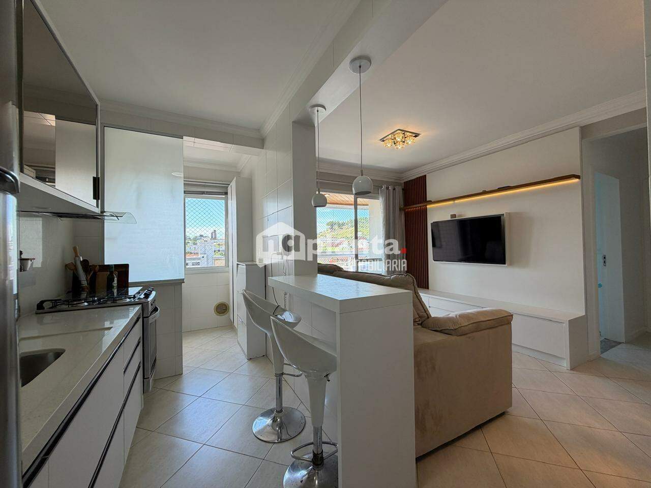Apartamento com 02 dormitórios com 01 suíte, e 2 vagas em Flor de Nápolis, São José - Financiamento disponível — foto 3