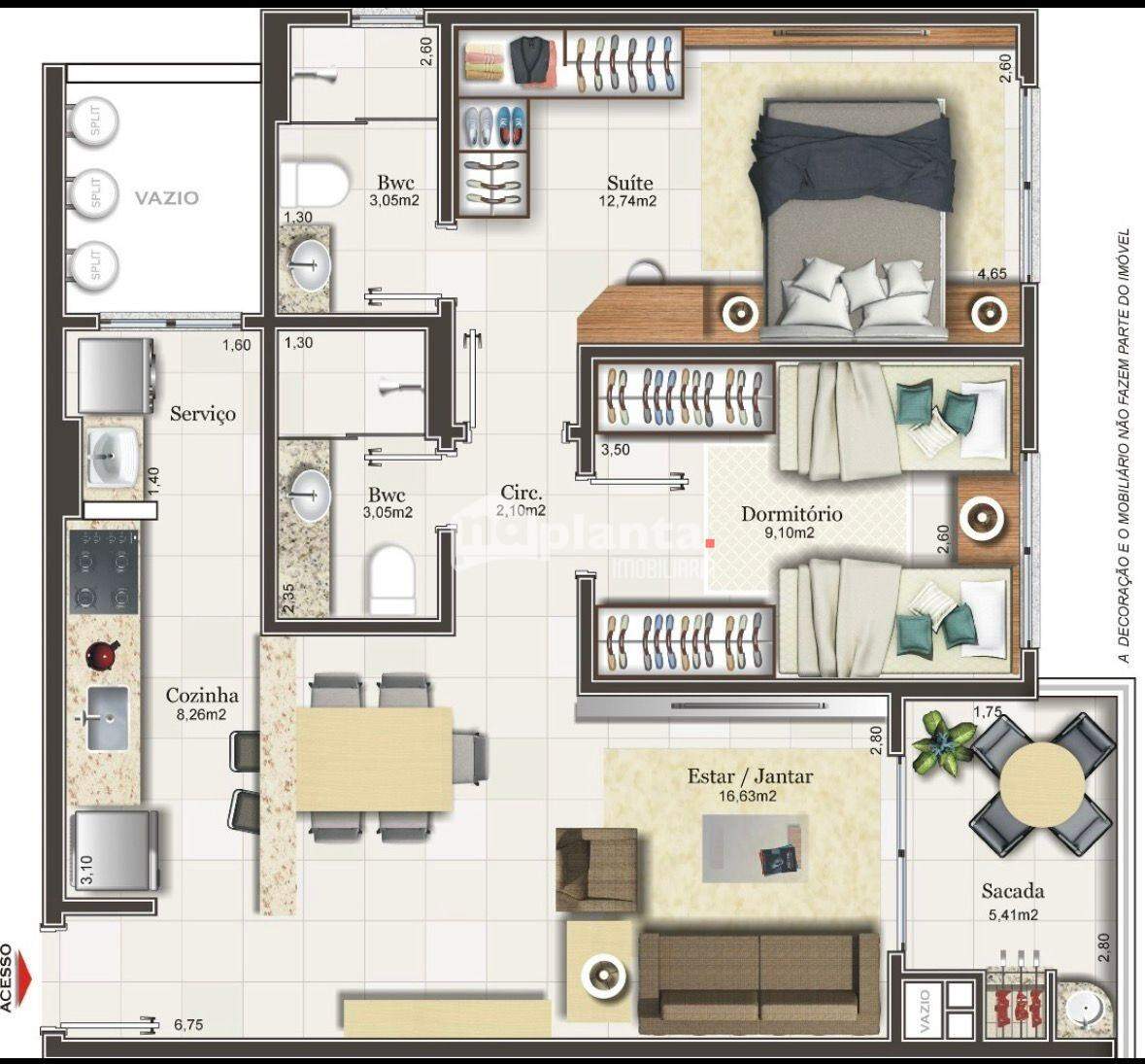 Apartamento, 2 quartos, 71 m² - Foto 29