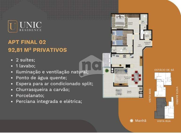 Apartamento à venda com 2 quartos, 93m² - Foto 7