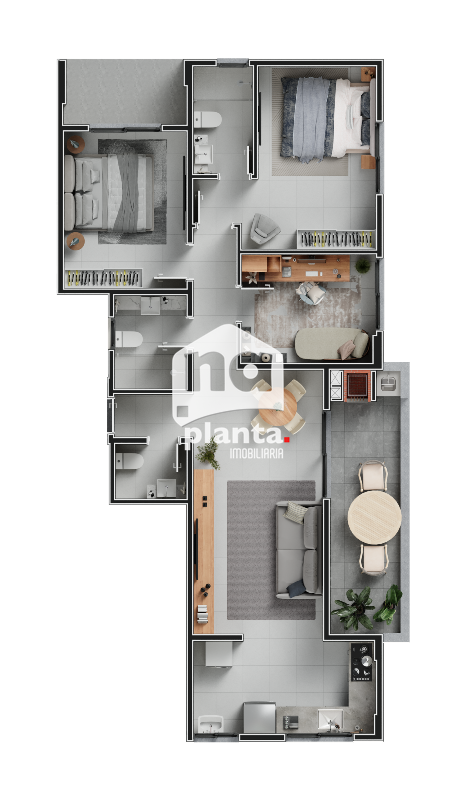 Apartamento à venda com 2 quartos, 71m² - Foto 16