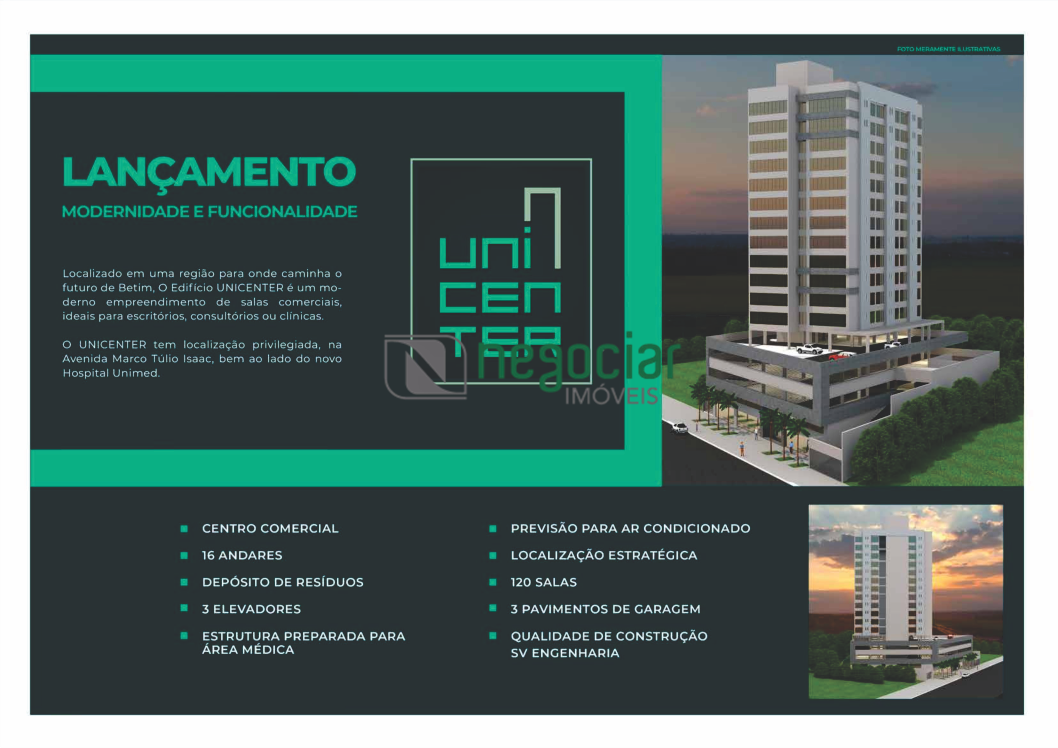 Sala no bairro Parque das Industrias: 