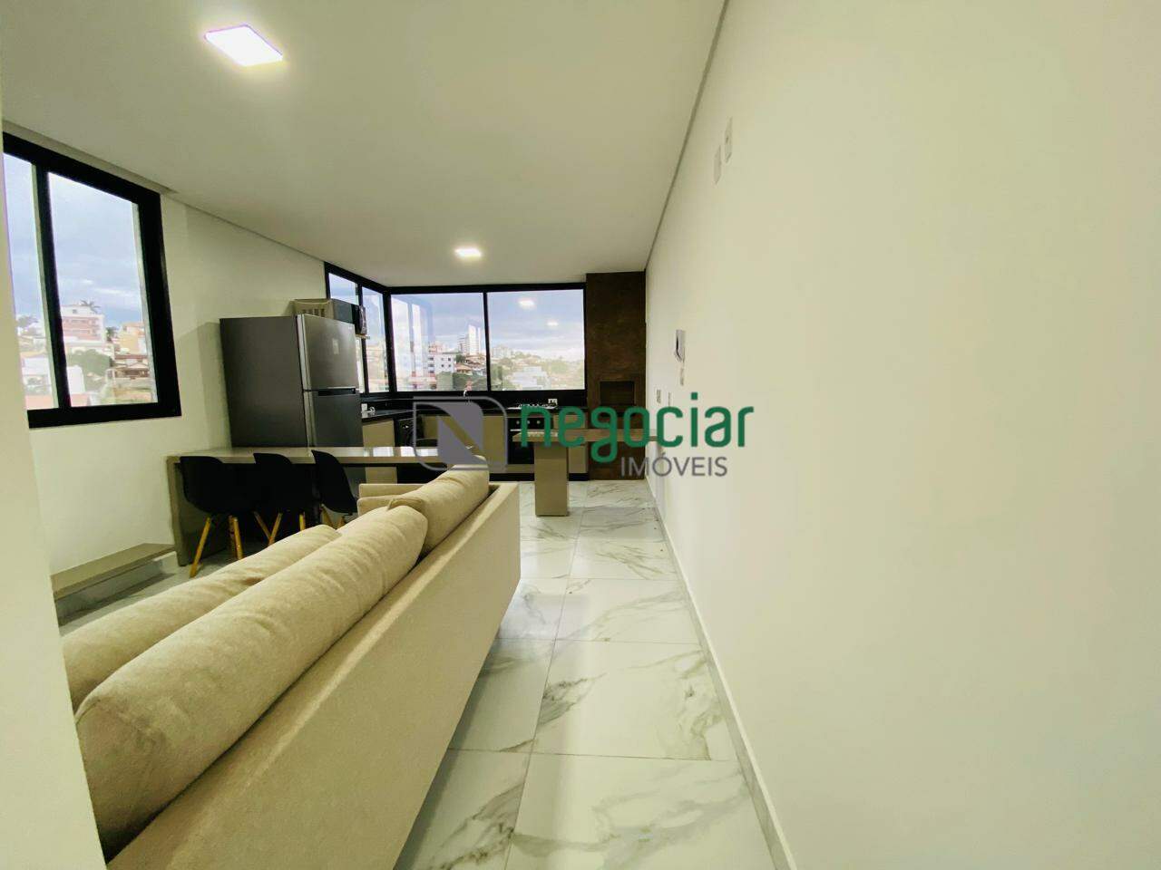 Flat 1 quarto no bairro Centro Betim: 