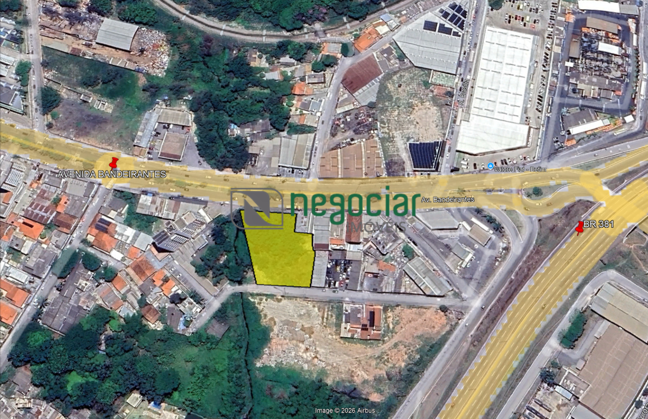 Terreno / Área no bairro Chácara Betim: 