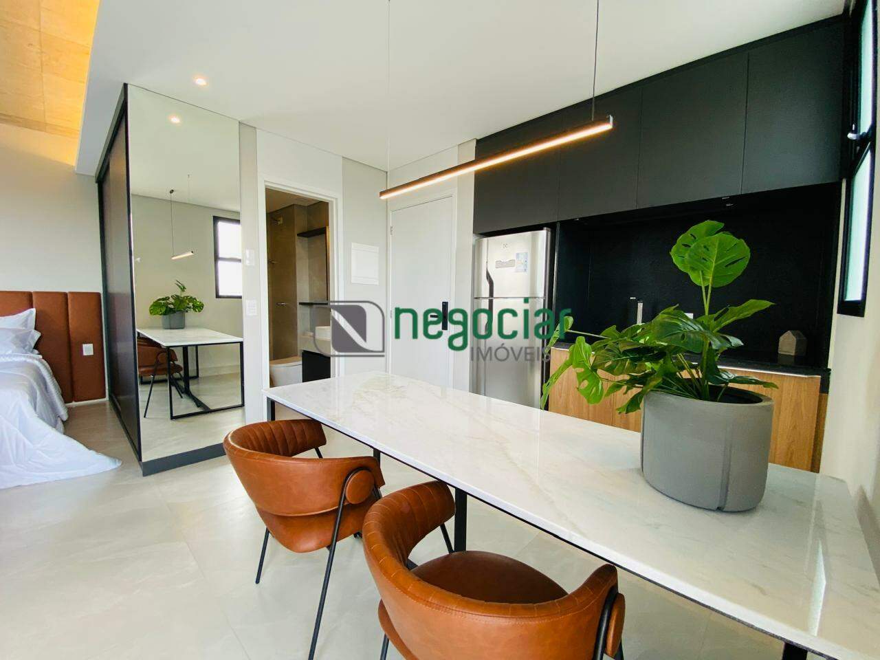 Flat 1 quarto no bairro Brasiléia Betim: 