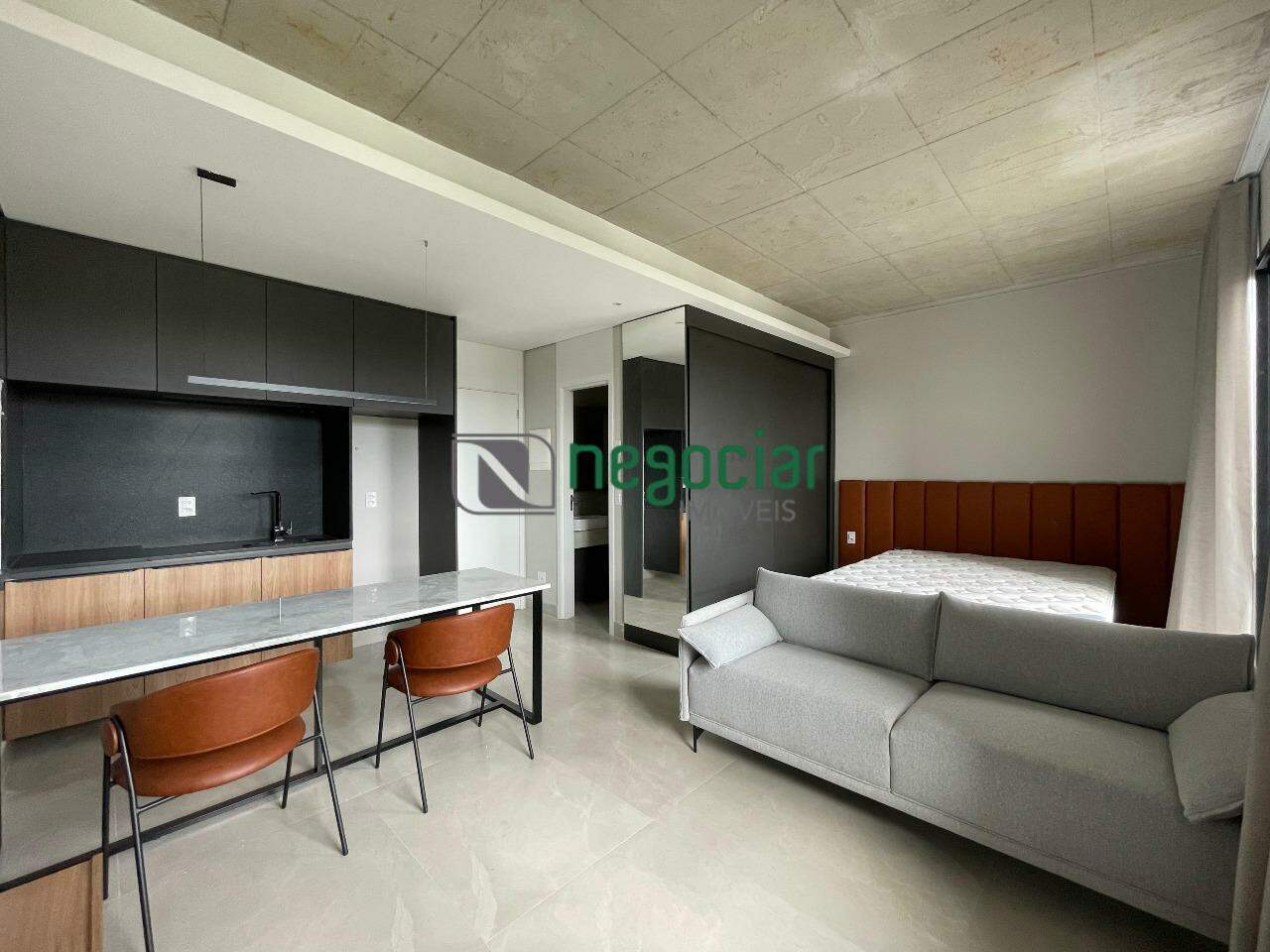 Flat 1 quarto no bairro Brasiléia Betim: 