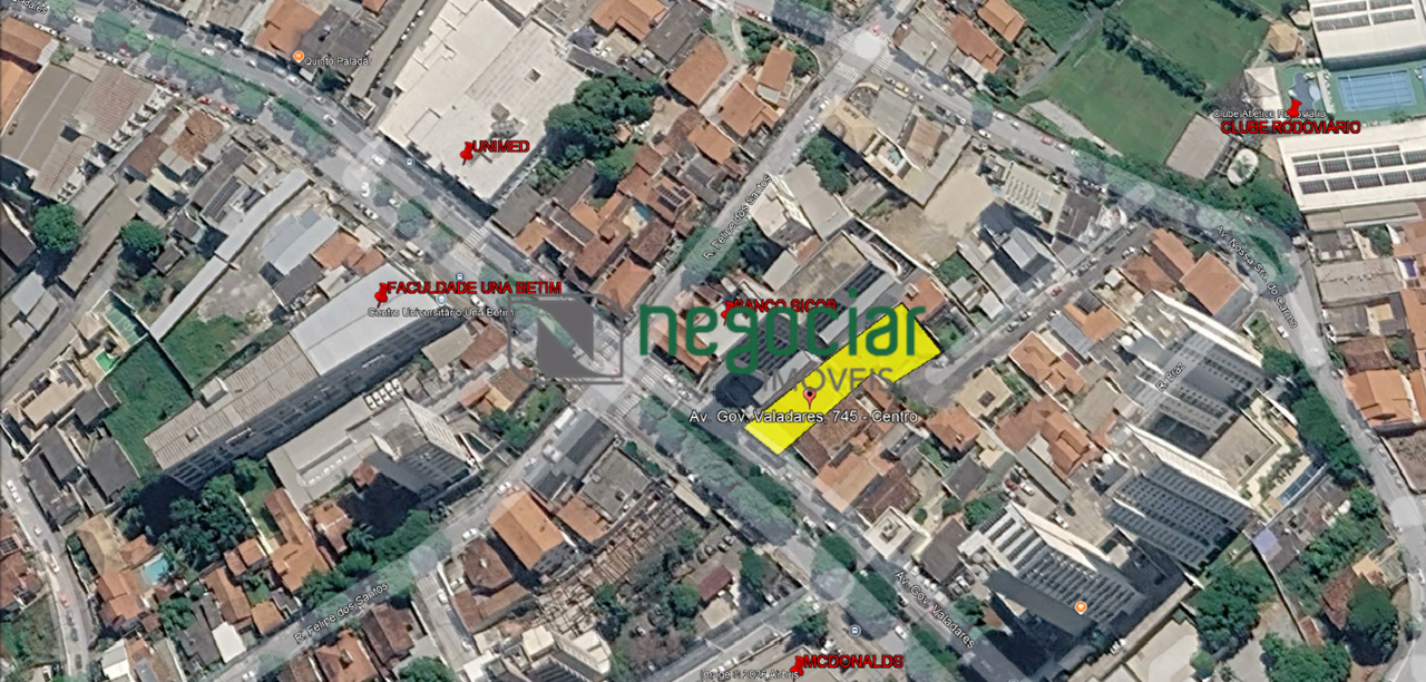 Terreno / Área no bairro Centro Betim: 