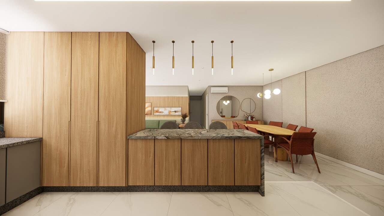 Apartamento para aluguel no Setor Noroeste: 