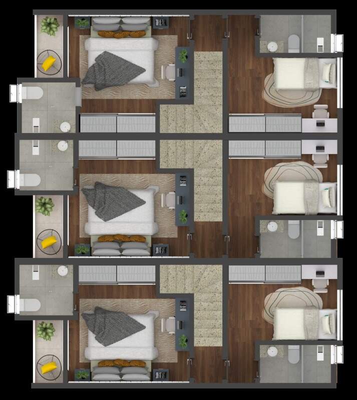 Casa geminada à venda no Industrial São Luiz: 