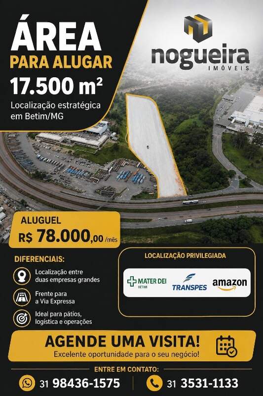 Area Comercial para aluguel no Vila Cristina: 