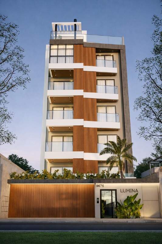 Apartamento com área privativa à venda no NOVO GUARUJA: Fachada