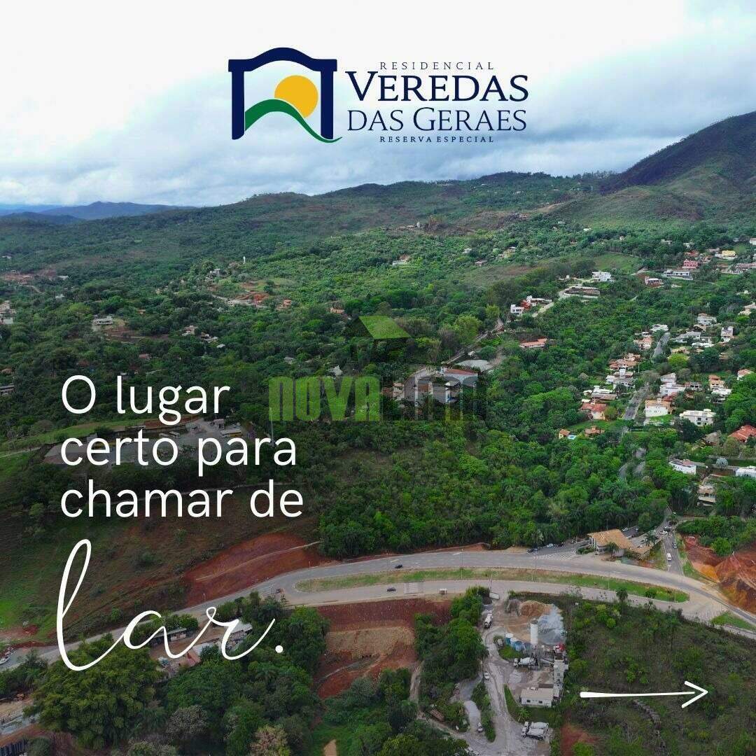 Lote em condomínio à venda no Condomínio Veredas das Geraes: 