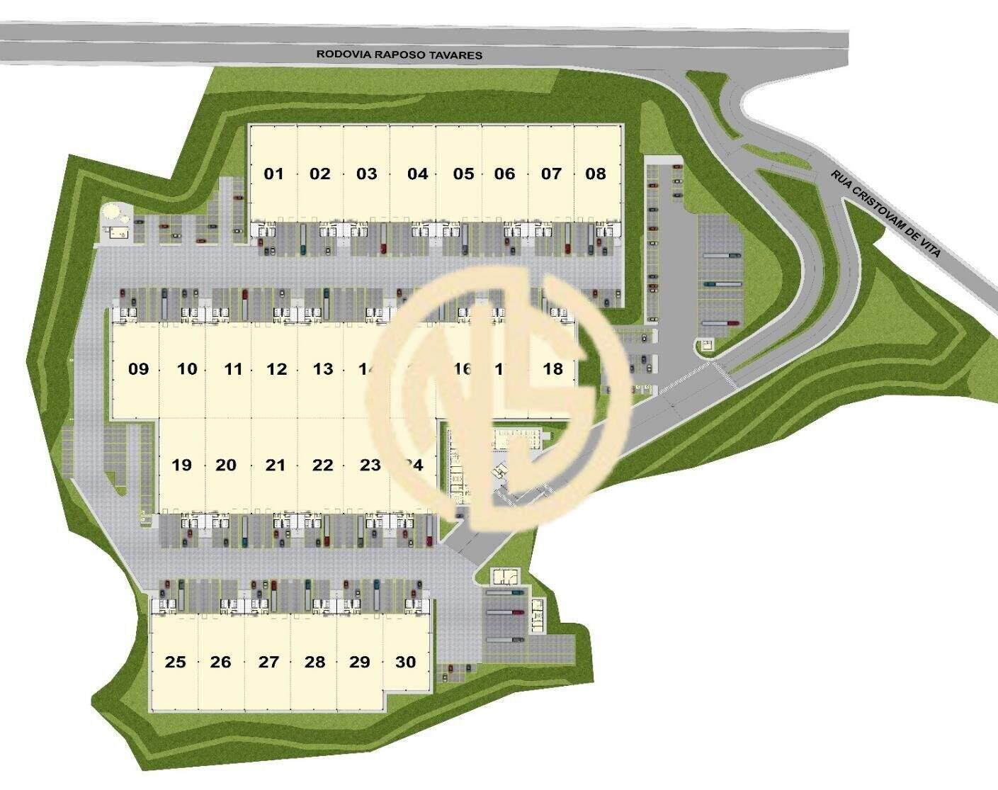 Pavilhão/Galpão para aluguel no Centro: 