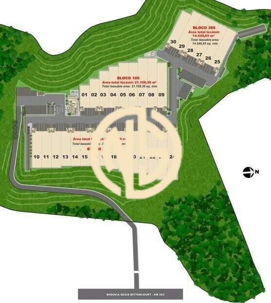 Pavilhão/Galpão para aluguel no Água Espraiada: 