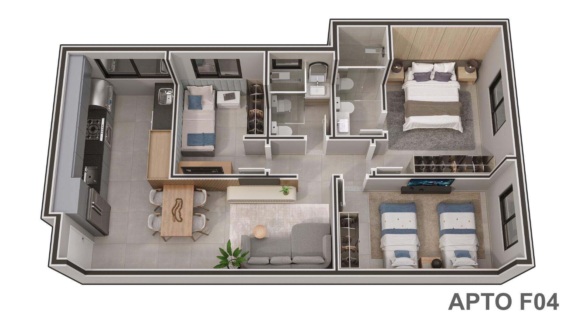 Apartamento à venda no Imbaúbas: 