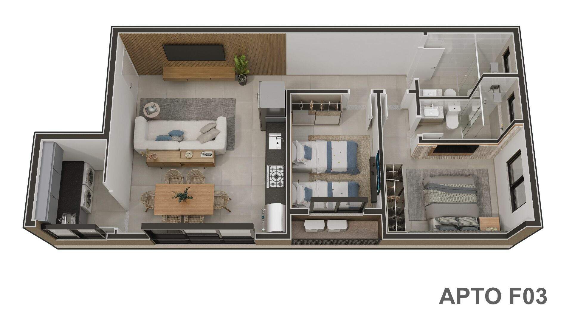 Apartamento à venda no Imbaúbas: 