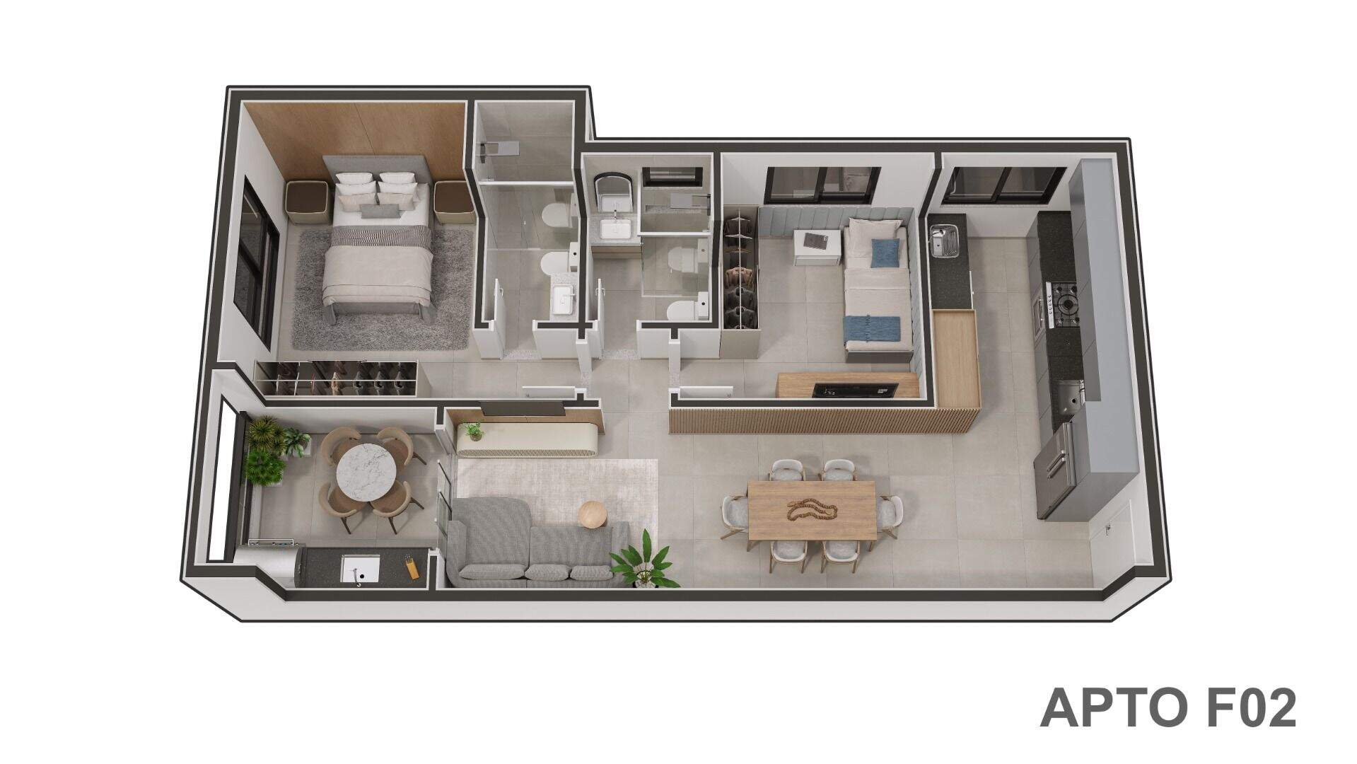 Apartamento à venda no Imbaúbas: 