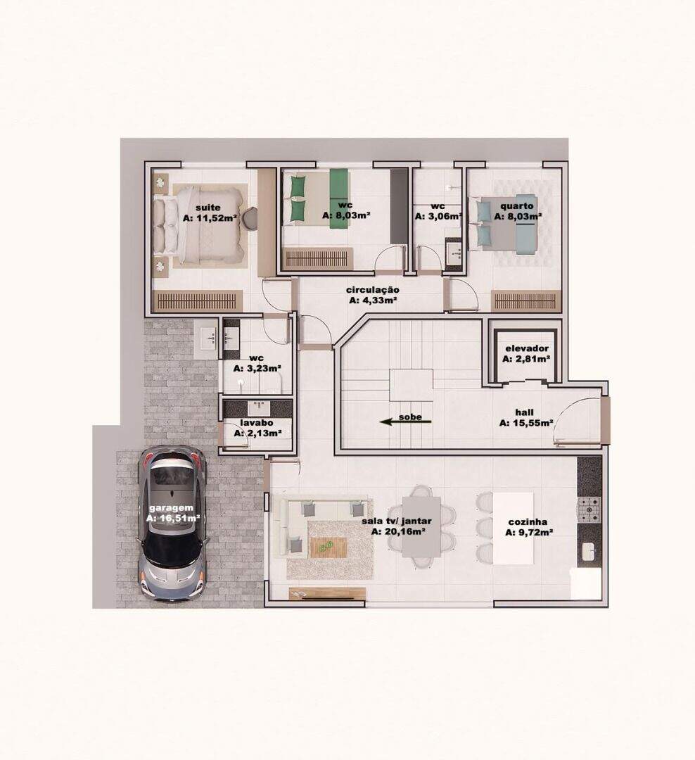 Apartamento à venda no Vila Ipanema: 