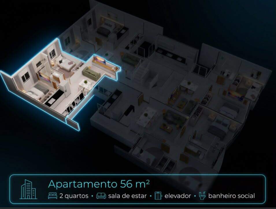 Apartamento à venda no Bethânia: 