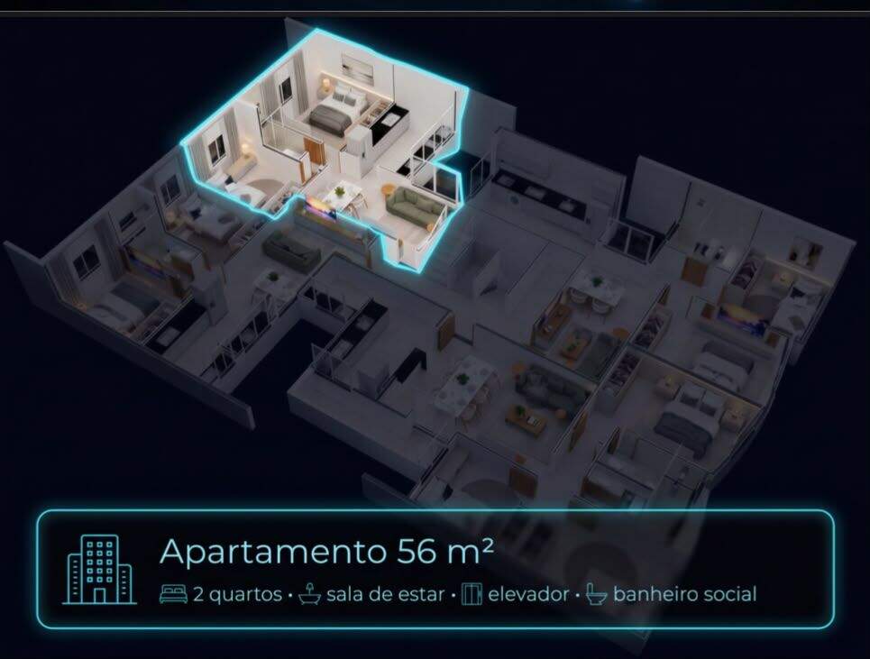 Apartamento à venda no Bethânia: 