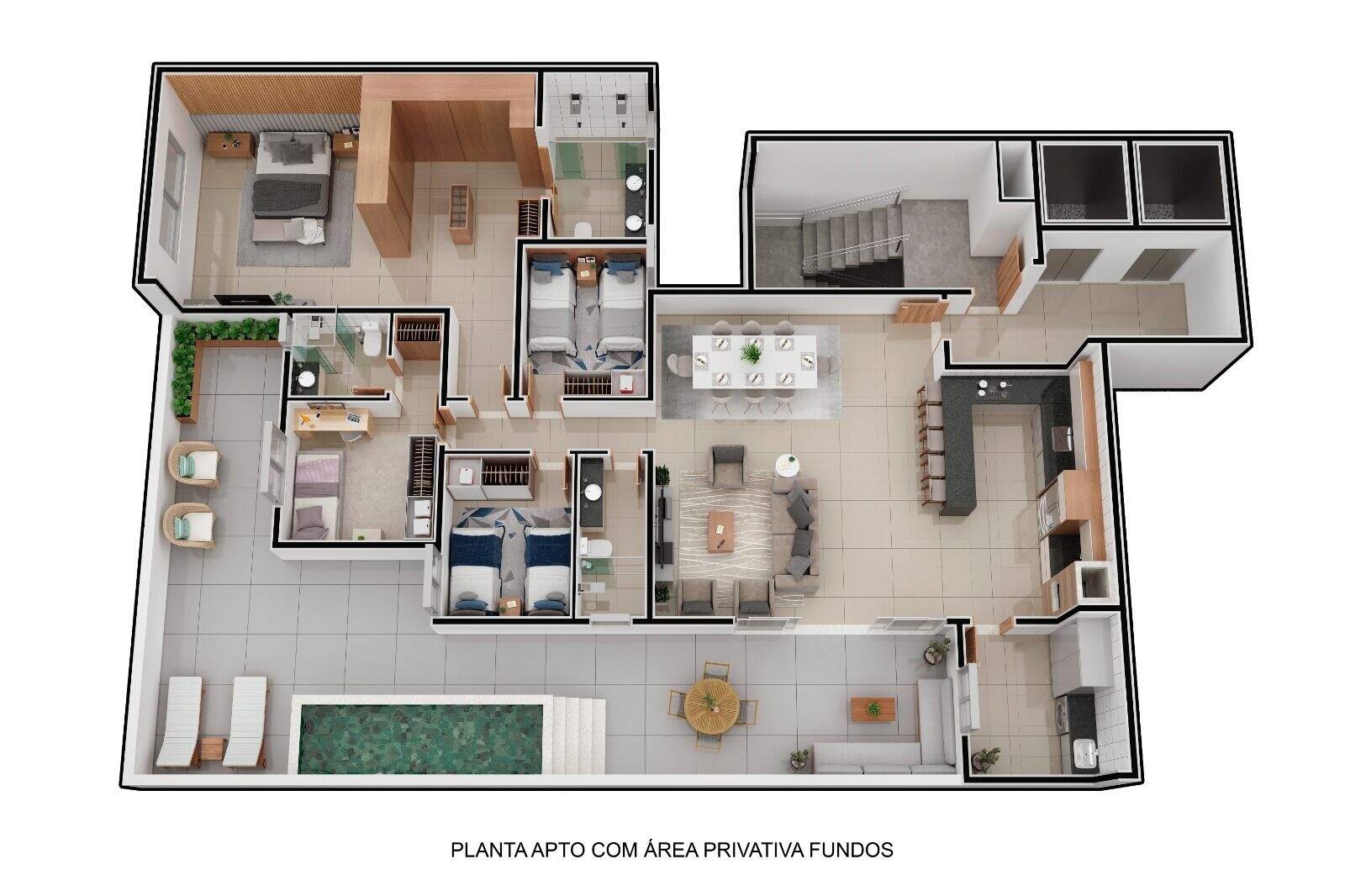 Apartamento à venda no Horto: 