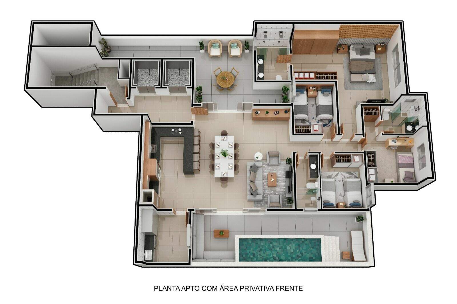 Apartamento à venda no Horto: 