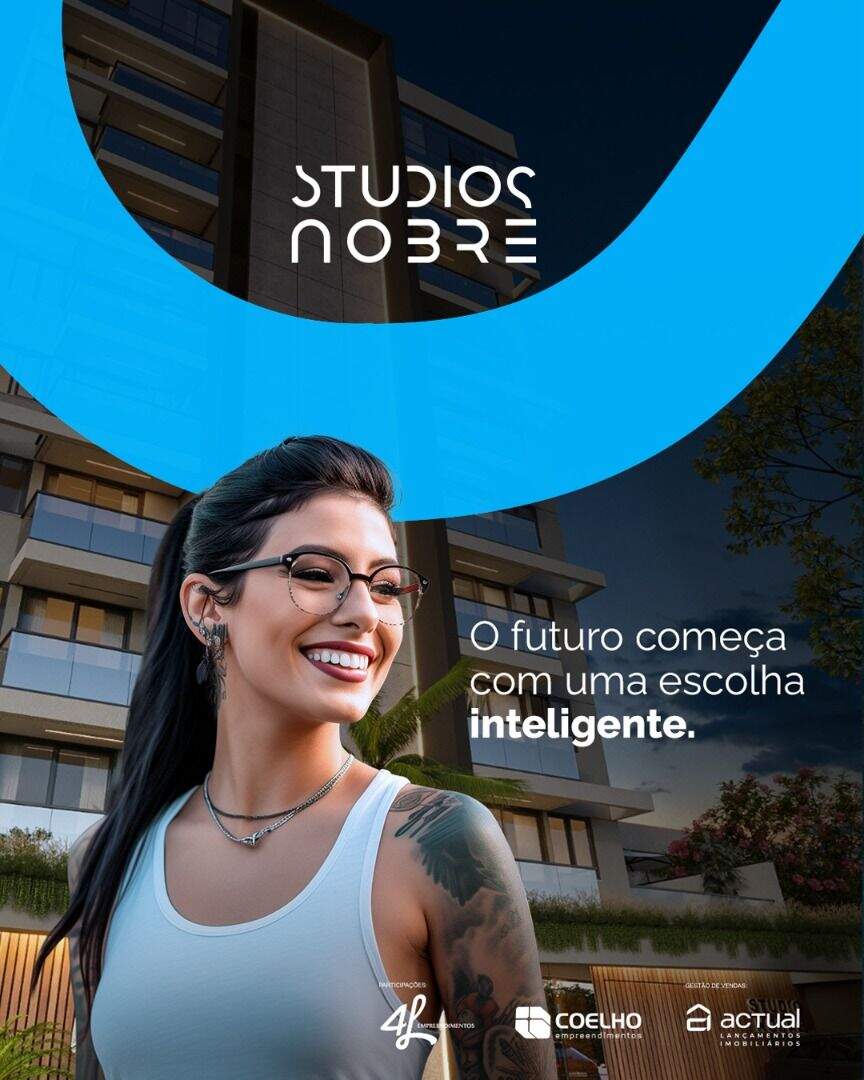 Studio à venda no Cidade Nobre: 