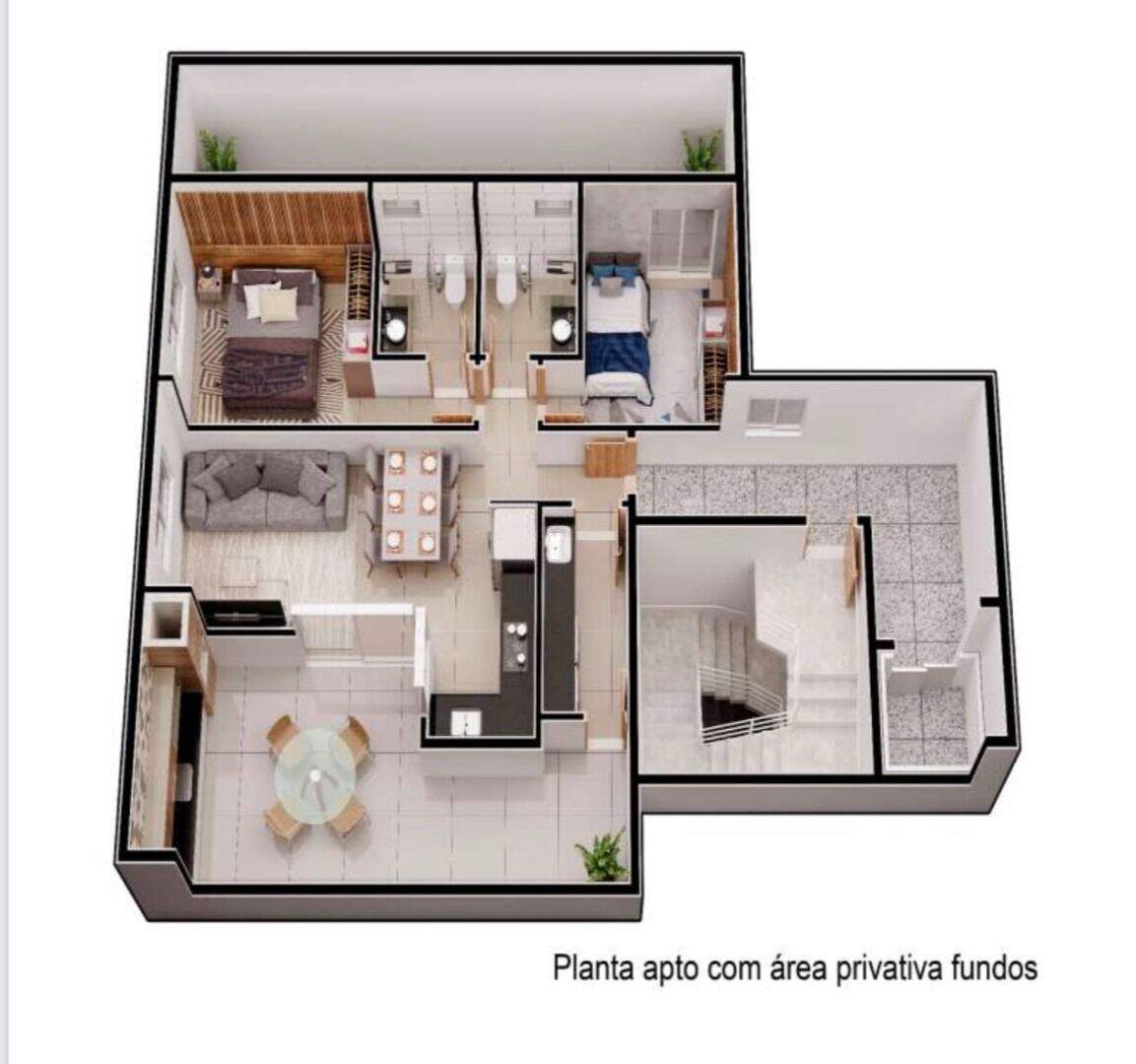 Apartamento à venda no Horto: 