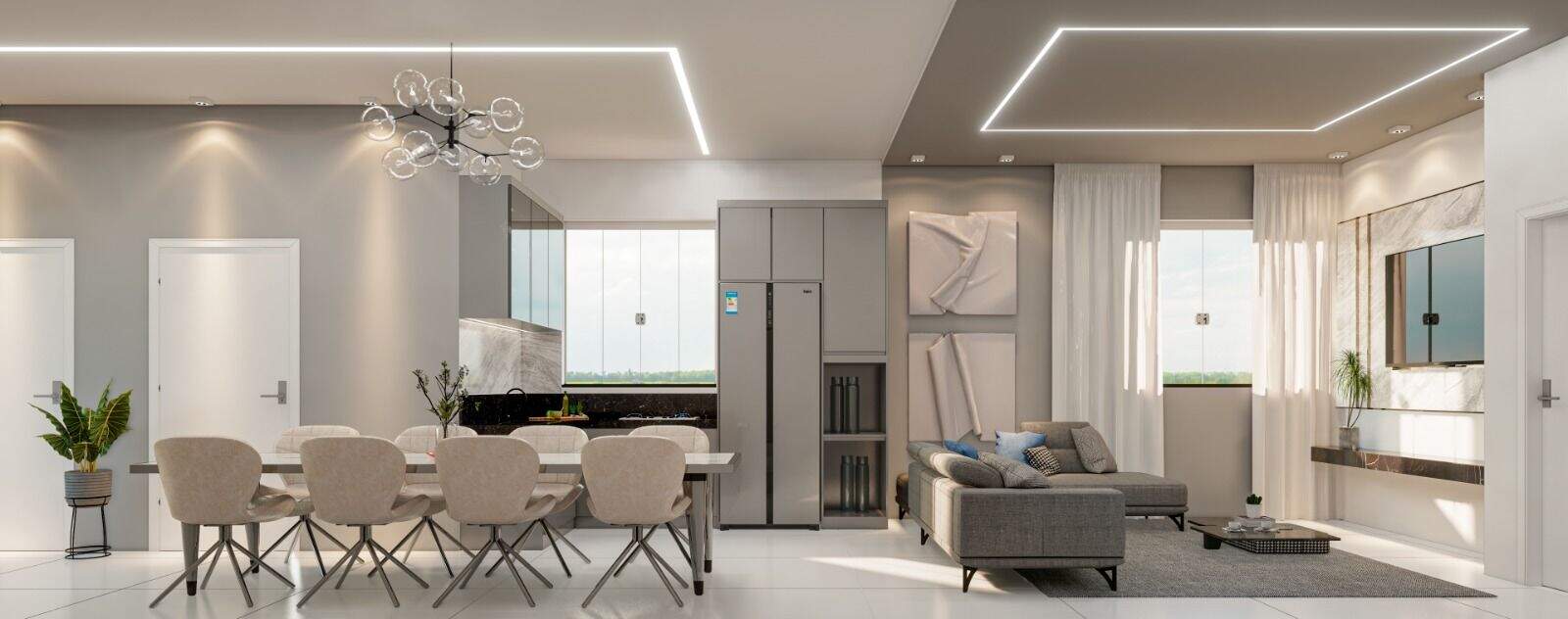 Apartamento à venda no Belvedere: 