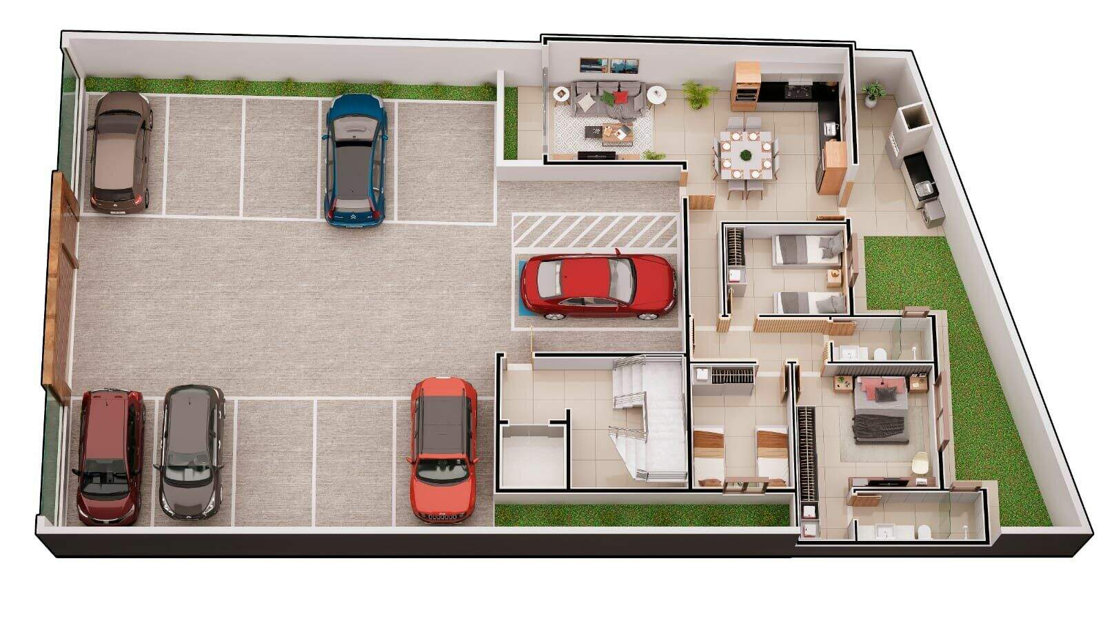Apartamento à venda no Iguaçu: 