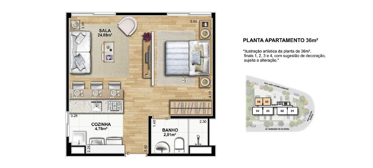 PLANTA 36m2