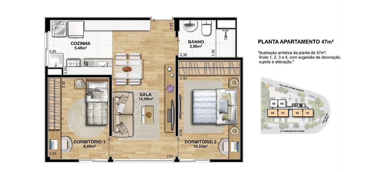 PLANTA 47m2