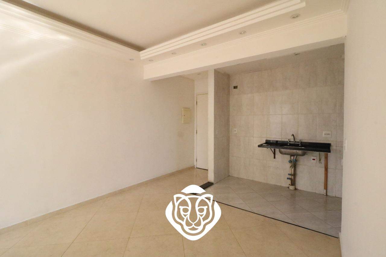 Sala dois ambientes e cozinha